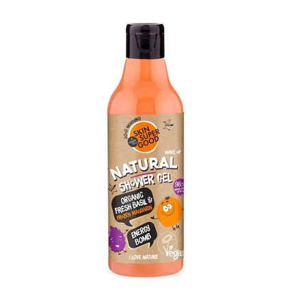 Gel De Duș Natura Siberica Skin Super Good Natural Gel De Baie Fresh Basil, 250ml