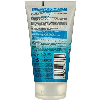 Gel de curățare față Garnier SkinActive Pure Active 3 în 1, 279 g