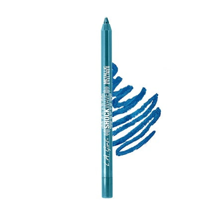 Creion de ochi L.A. Girl Shockwave Eyeliner Ocean GP750, albastru metalizat, 1.2 g