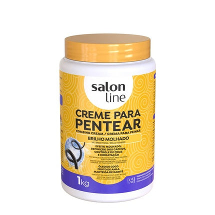 Cremă de păr Salon Line Wet Shine Leavein Cream 1kg