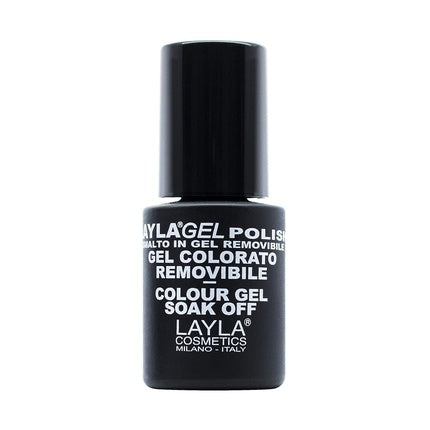Layla Gel Polish No 182 Multicolor, 39ml, Sticlă neagră