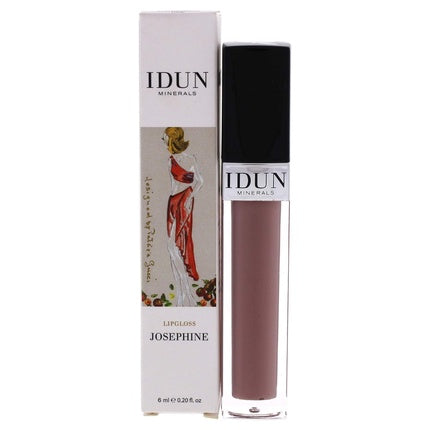 Idun Minerals, Lip Gloss Josephine 006, Brownish Pink, 8 ml