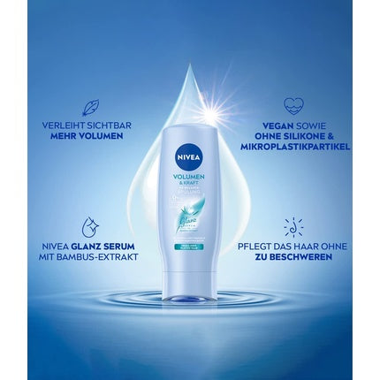 Condiționator NIVEA Volume & Strength cu extract de bambus, 200ml