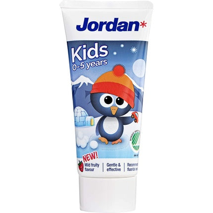 Pasta de dinți, Jordan, 0-5 ani, 50ml - Hipopotam