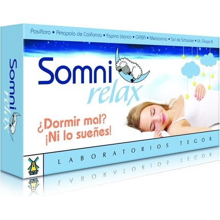 Capsule anti-sforăit, Tegor, Somnirelax, 40 capsule