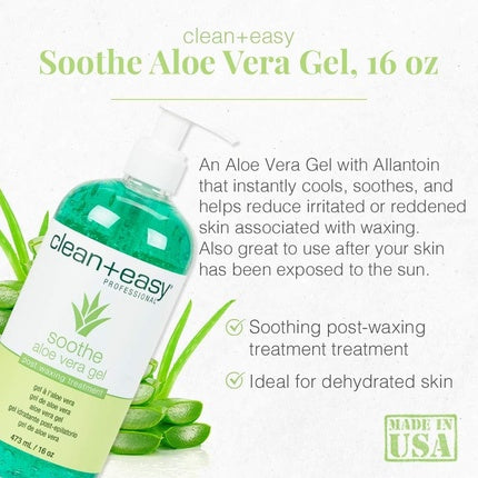 Loțiune corp Grafton Clean & Easy Gel aloe vera verde
