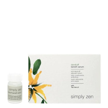 Serum Anti-Mătreață Simply Zen, 12 x 5ml, cu ulei de arbore de ceai