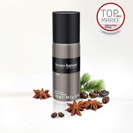 Deodorant Spray, Bruno Banani, Man, gri 150 ml