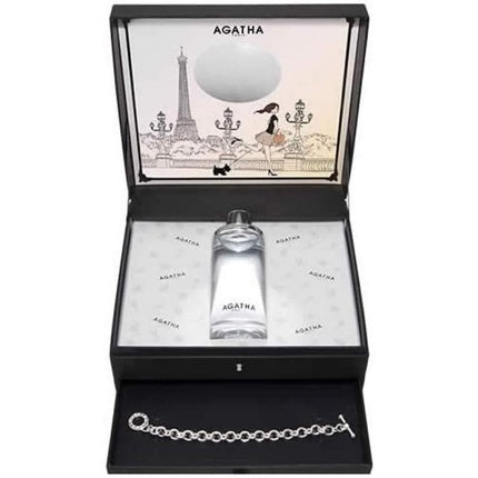 Set Parfum Agatha Un Soir à Paris, Brumă de Apă 100ml, Culoare Alb