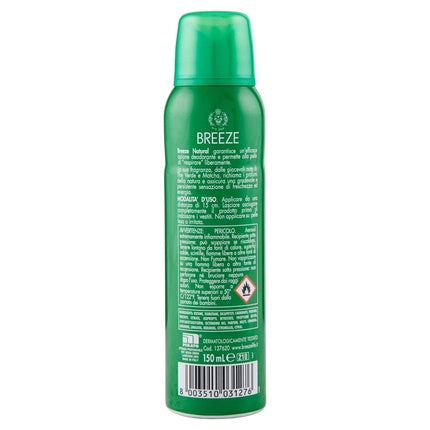 Deodorant Spray Natural Invisible Green, 150ml