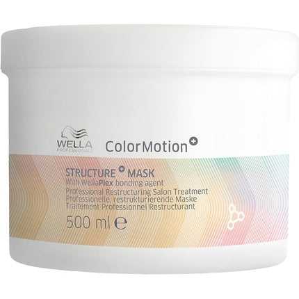 Masca de par, Wella, ColorMotion+ Structure Mask, 500ml