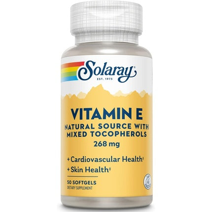 Vitamine E, Solaray, 268mg, d-Alpha Tocopherol