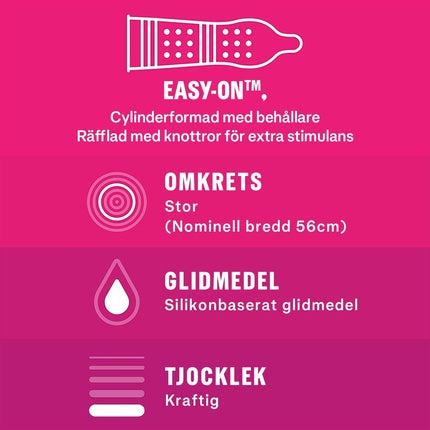 Prezervative, Durex, Pleasure Me, latex, 10 bucati
