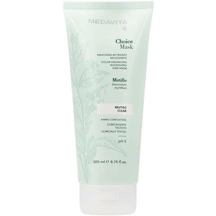 Mască de păr Medavita Choice Mask Clear 200ml