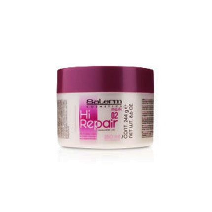 Kit îngrijire păr, Salerm Cosmetics, Hi Repair, alb-roz