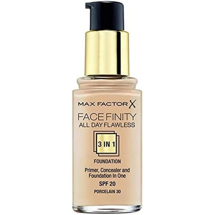 Fond de ten, Max Factor, Facefinity 3 in 1, C30 Porcelain, 30ml