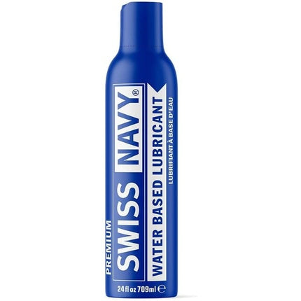 Lubrifiant pe baza de apa, Swiss Navy, 709ml, albastru