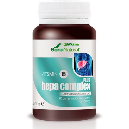 Supliment alimentar, Soria Natural, Hepacomplex Plus, 850mg