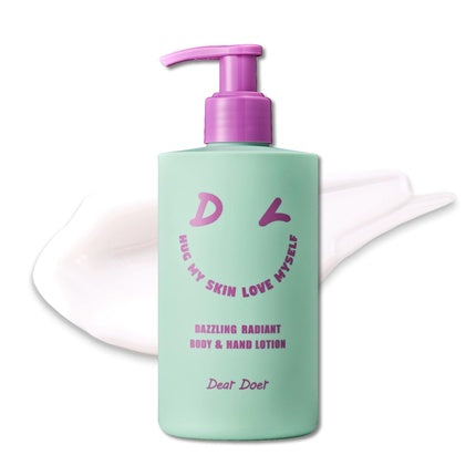 Loțiune Corporală și pentru Mâini Dear Doer - Dazzling Radiant, 415 g