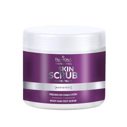 Scrub pentru Corp și Picioare cu Fructe de Pădure, 500g