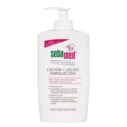 Lotiune corp, Binoa, 750 ml, pentru piele sensibilă