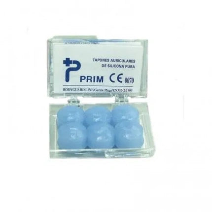 Maries Maries Silicone Ear Plugs, 6 bucăți, albastru