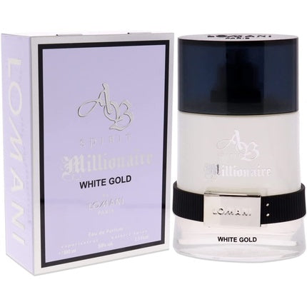 Perfum Lomani Spirit Millionaire White Gold pentru Bărbați 3.3 oz EDP Spray