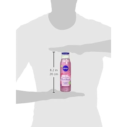 Gel de duș Nivea Fresh Blends Raspberry cu afine și lapte de migdale, 300ml