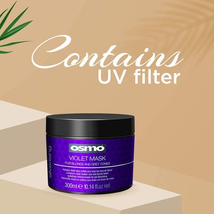 Masca pentru păr Osmo Silverising Violet, 300ml