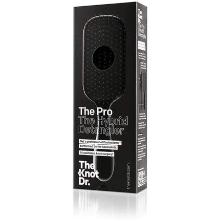 Pieptăn desfacător de noduri, Denman The Knot Dr. Pro Detangler, negru
