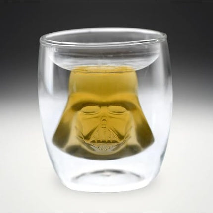 Pahar Sticlă Pyramid Darth Vader Transparent