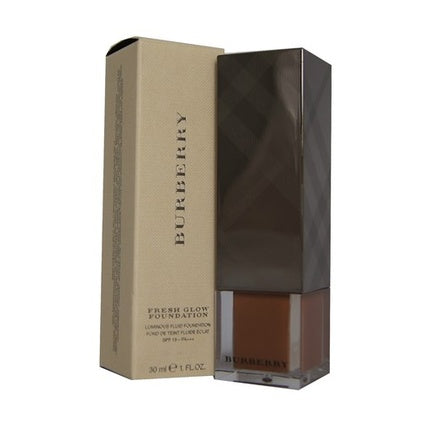 Fond de ten lichid Burberry Fresh Glow Foundation 30ml nuanța Chestnut