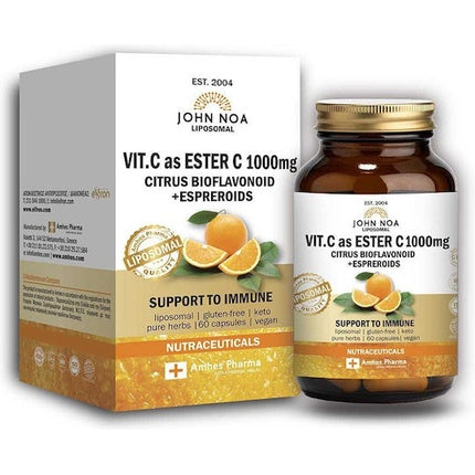 John Noa Liposomal Vitamin C as Ester C 1000mg, 60 Capsule