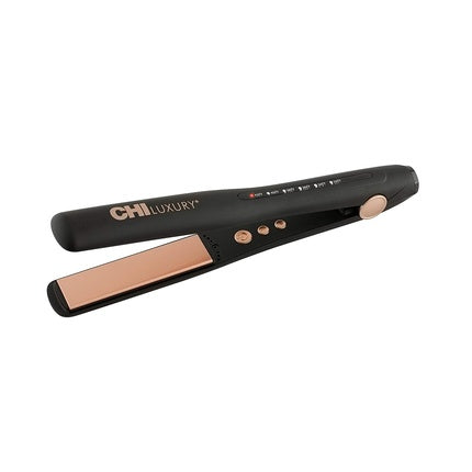 Ștaif de păr CHI Luxury Hairstyling Iron 1 Inch, negru cu plăci aurii