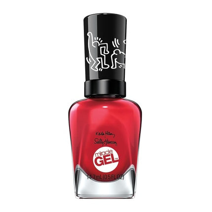 Lac de unghii, Sally Hansen, Miracle Gel Keith Haring, roșu