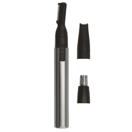 Wahl Micro Groomsman Noseear, trimmer, negru, argintiu