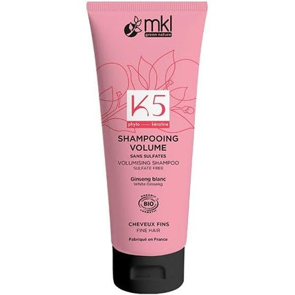 Șampon MKL Green Nature K5 Volume Bio fără sulfati pentru păr fin