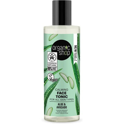 Tonic facial Organic Shop, avocado si aloe, 150ml