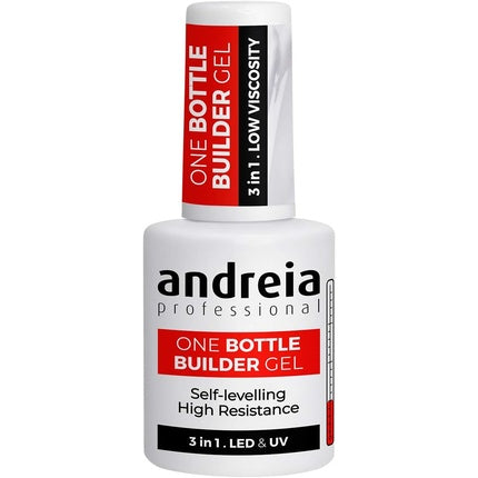 Gel de construcție Andreia Professional, 3 in 1, transparent, 14ml