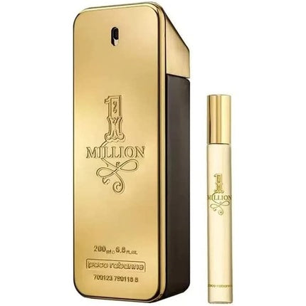 Eau de Toilette Paco Rabanne 1 Million, 200ml, auriu