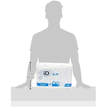 Lenjerie de corp absorbantă Id Expert Stretch Slip T2 Night, albastru
