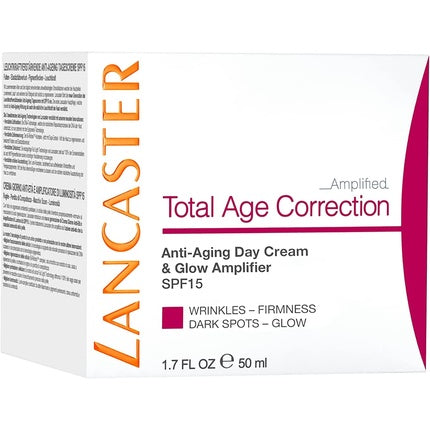 Cremă de zi anti-îmbătrânire Lancaster Total Age Correction, SPF 15, 50 ml