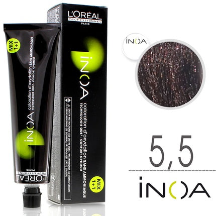 Vopsea de păr fără amoniac, L'Oréal Professionnel, INOA, 60g