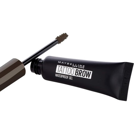 Gel sprâncene, Maybelline New York, Tattoo Brow, 5ml, maro închis