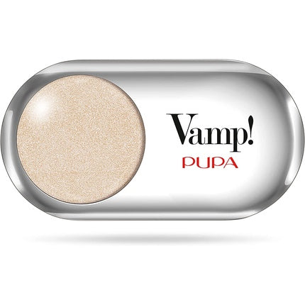 Fard de pleoape, Pupa Milano, Eyeshadow Vamp Top Coat, auriu sclipitor