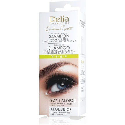Șampon sprâncene și gene, Delia Cosmetics, vegan, 50ml