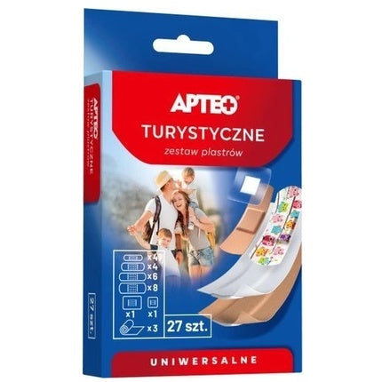 Apteo Care Travel Plasters - Set de 27 plasturi