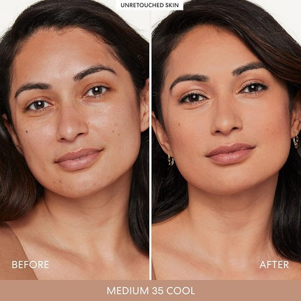 Pudră compactă, Bareminerals BarePro, 35 Medium Cool