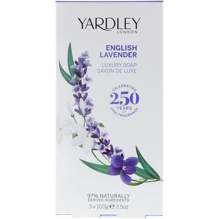 Săpunuri, Yardley London, English Lavender, 3x100g