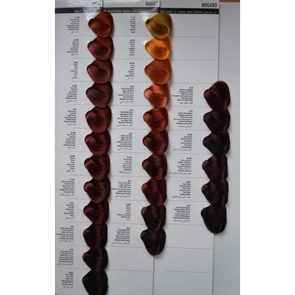 Cremă colorantă pentru păr, Allwaves, 7.4 Blond mediu cupru, 100 ml